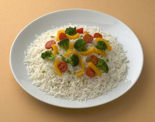 rice with vegetables