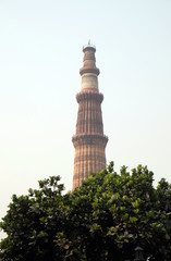 Qutub Minar Tower, Delhi, India 