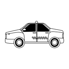 taxi service public icon vector illustration design