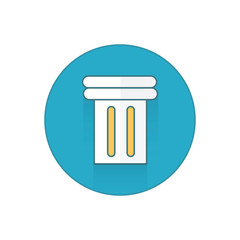  Ancient columns icon button