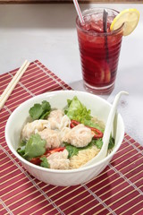 noodles with meat