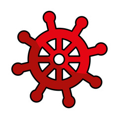 ship timon isolated icon vector illustration design