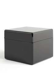 Black glossy box