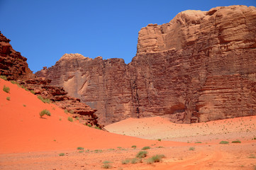 Fototapeta premium Désert de Wadi Rum