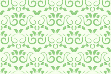 Seamless floral pattern. Modern stylish abstract texture.