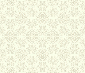 Seamless floral pattern. Modern stylish floral abstract texture.