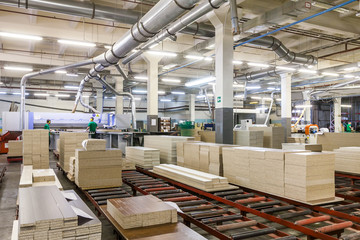 furniture factory production line