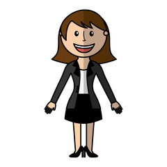 woman avatar character icon vector illustration design