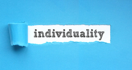 individuality / Paper