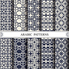 arabic vector pattern,pattern fills, web page background,surface textures