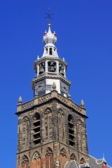 Turm der Sint Janskerk in GOUDA ( Niederlande ) 