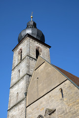 Fototapeta na wymiar St. Martinskirche in Forchheim
