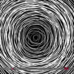 Vector doodle spiral. Abstract background. Decorative pattern