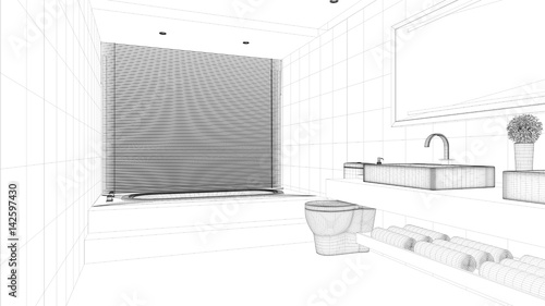 CAD Raumplanung für Badezimmer\ CAD Raumplanung für Badezimmer\
