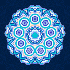 Vector ethnic ornamental element