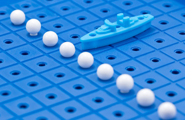 protection of Maritime borders toy military ships
