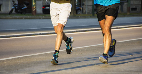 Fototapeta premium Runners