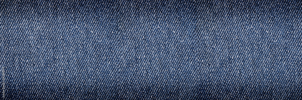 Poster horizontal classic jeans texture for background and design