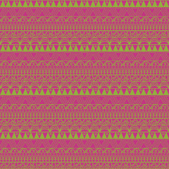 Pattern in aztec style