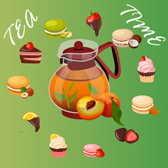 illustration of teapot