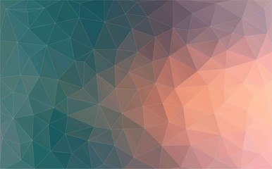 Vintage color geometric triangle wallpaper