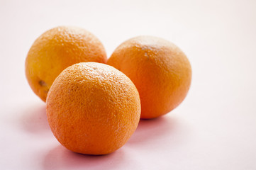 fresh yellow oranges