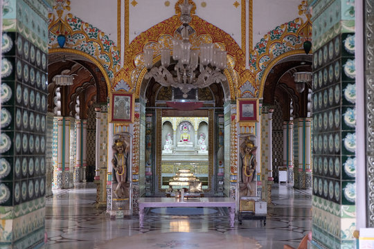 Jain Temple (also called Parshwanath Temple) is a Jain temple at Badridas Temple Street is a major tourist attraction in Kolkata, West Bengal, India