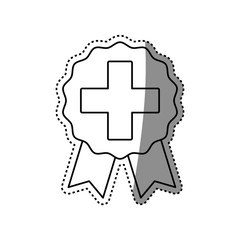 Medical healthcare service icon vector illustration graphic design