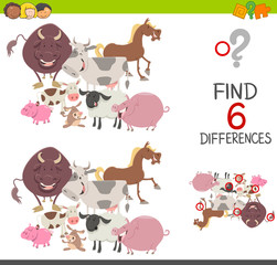 preachool finding differences game