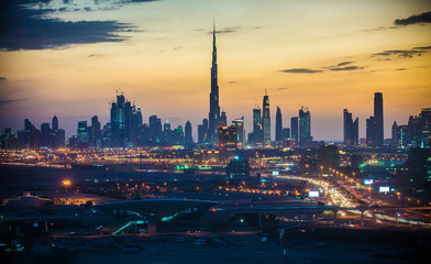 Fototapeta premium Dubai cityscape