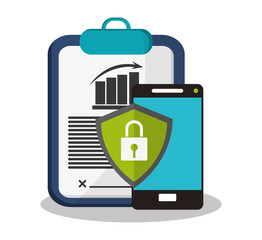 internet security related icons image vector illustration design 