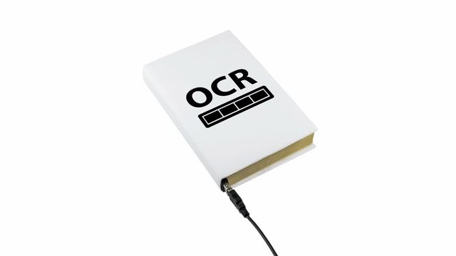 Book connected to USB and OCR