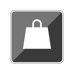 App Button schwarz reflektierend - Tasche Targetasche