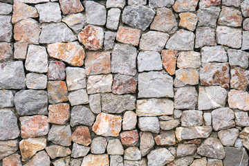 pattern stone wall