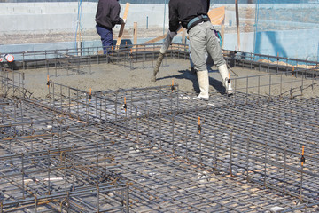 住宅の基礎工事