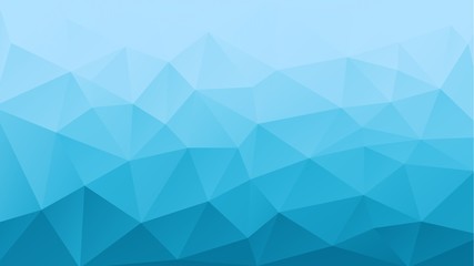 Abstract blue polygon vector background