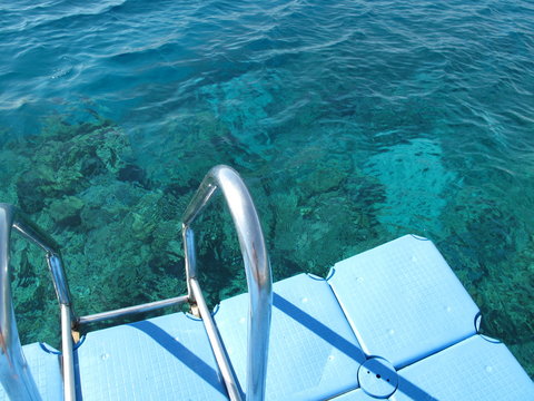 scaletta per fare il bagno