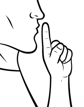recommend clip art: Silence Sign