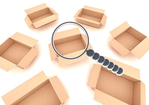 earch delivery.3d Render Illustration.
