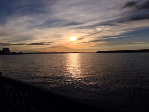 sunset in Udmurt Republic