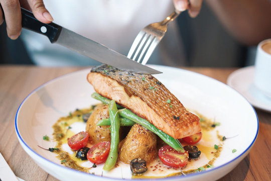 salmon steck