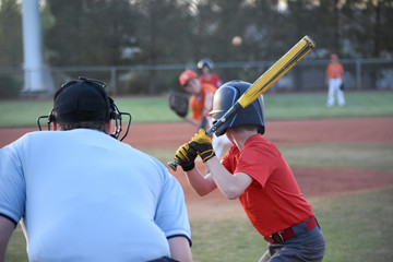 Baseball game Left handed batter