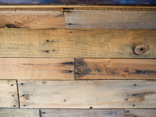Aged wood paneling