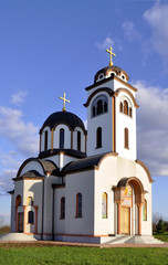 Fototapeta na wymiar Orthodox Church of St. Ilia, Serbia, Vojvodina, Novi Sad