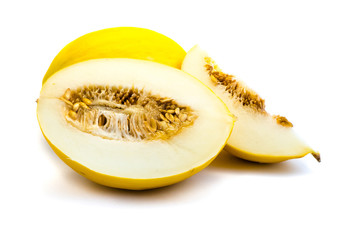 Honigmelone isoliert
