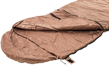 Sleeping Bag isolated on a white background