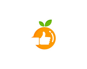 Good Fruit Icon Logo Design Element