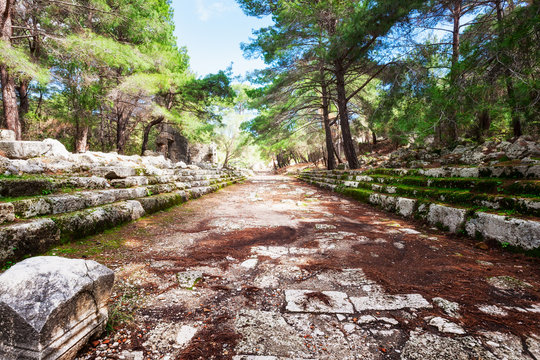 Ruins of Phaselis Turkey