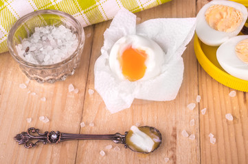 Egg hard boiled
