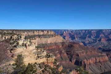 Fototapeta na wymiar Grand Canyon South Rim Spring of 2017 